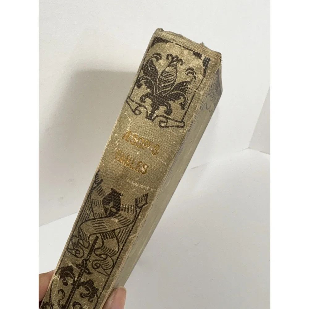 Aesop's Fables Three Hundred And Fifty Fables 1850's Chicago Weeks Publishing Co